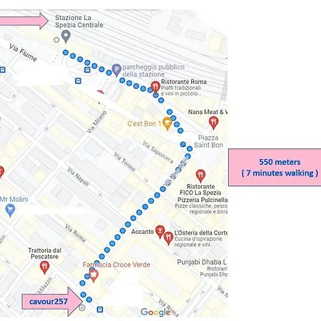 Lägenhet Cavour257 La Spezia